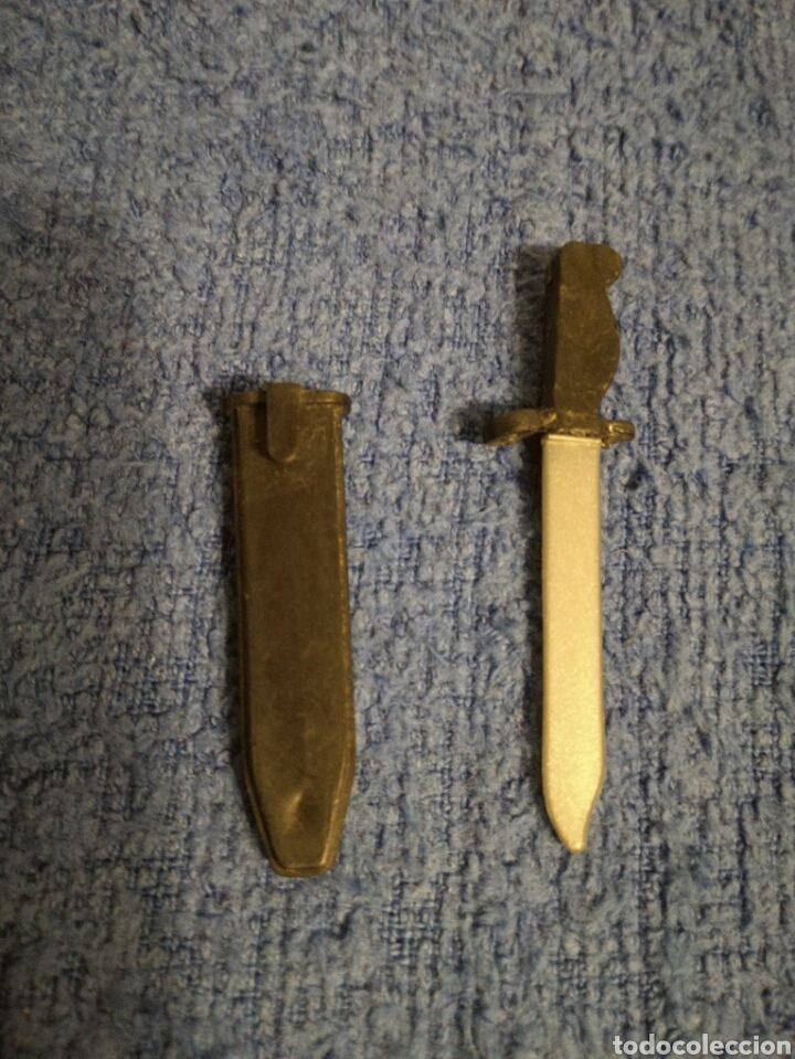 Geyperman: Dif&iacute;cil Cuchillo Machete Bayoneta de Geyperman con su funda. - Foto 2