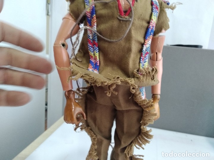 Geyperman: antiguo mu&ntilde;eco geyperman original al 100%  indio - Foto 4