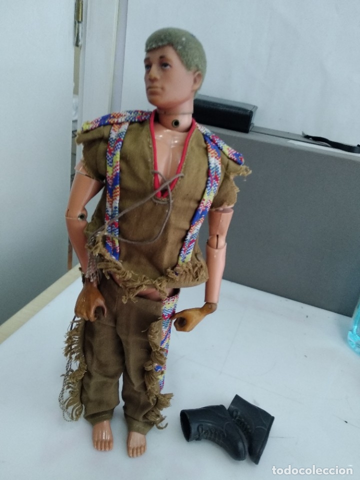 Geyperman: antiguo mu&ntilde;eco geyperman original al 100%  indio - Foto 10
