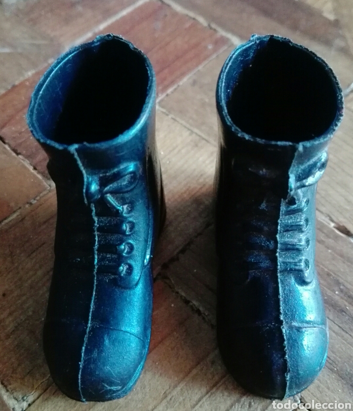 Geyperman: Botas negras Geyperman a&ntilde;os 70/80 - Foto 1