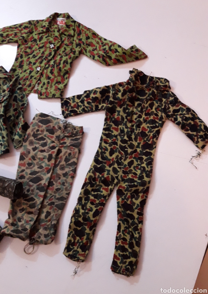 Geyperman: GEYPERMAN Y ACTION MAN LOTE VESTIMENTA CAMUFLADA - Foto 2