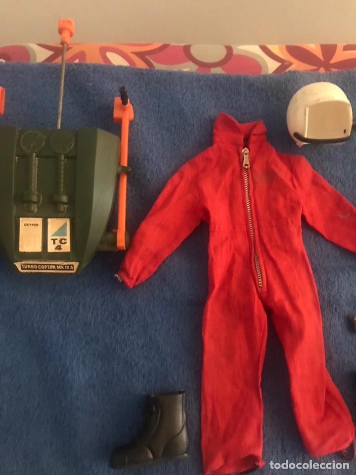 Geyperman: Lote Geyperman Red Devil con Turbocopter paracaidas y accesorios - Foto 2