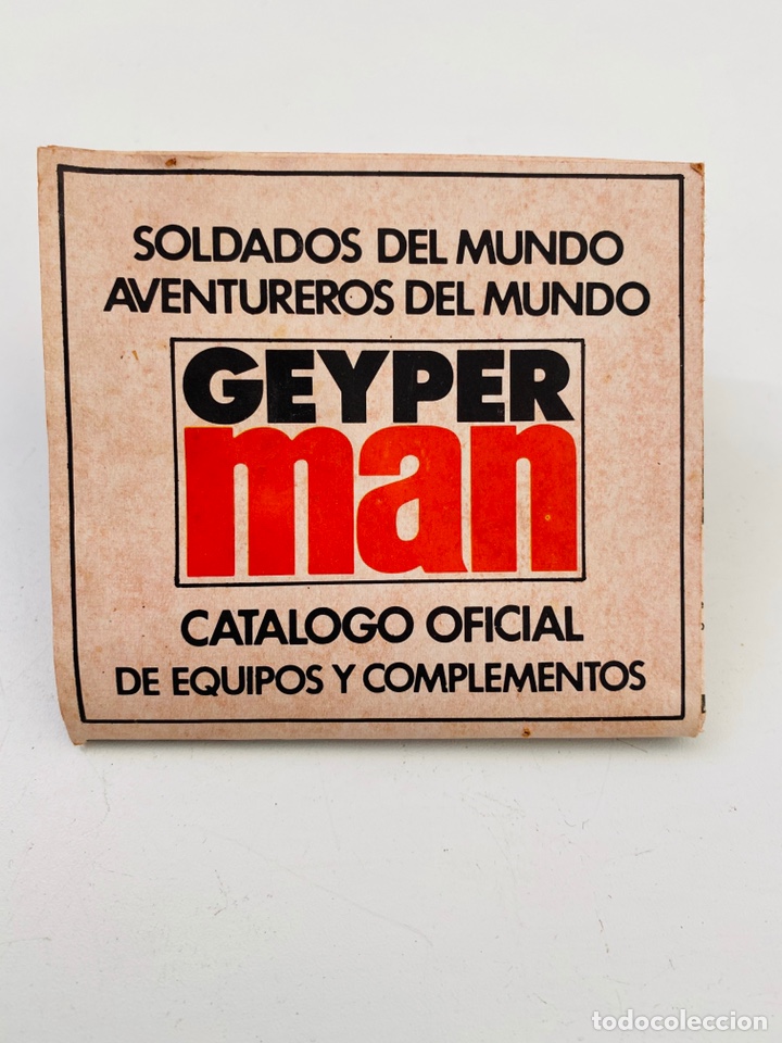 Geyperman: Geyperman cat&aacute;logo oficial a&ntilde;os setenta - Foto 1