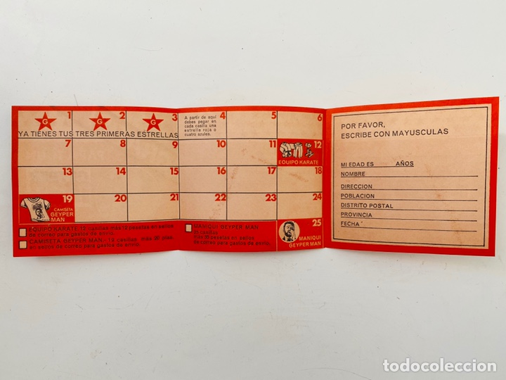 Geyperman: Geyperman cartilla carnet cupones - Foto 2