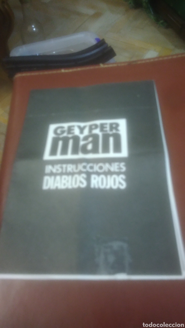Geyperman: GEYPERMAN ORIGINAL. DIABLOS ROJOS INSTRUCCIONED PARACAIDAS - Foto 1