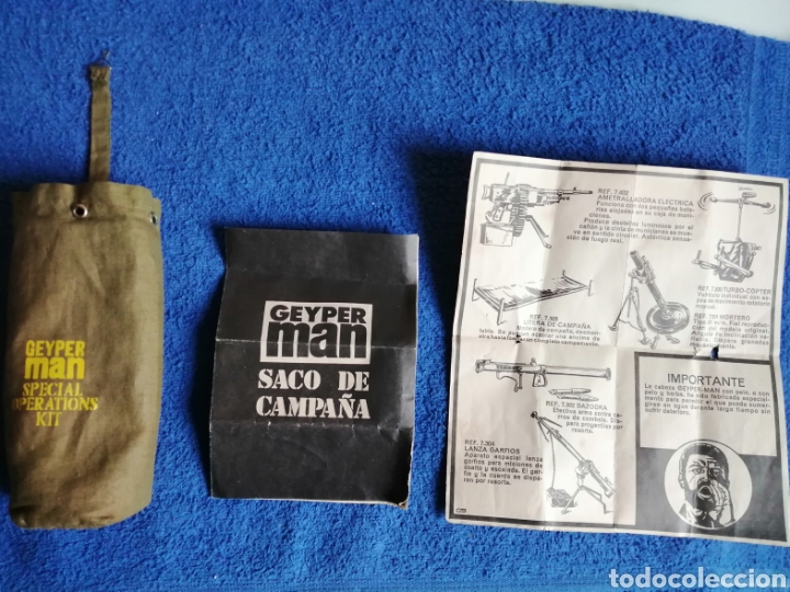 Geyperman: Saco Petate de Campa&ntilde;a Geyperman con Folleto e Instrucciones - Foto 2