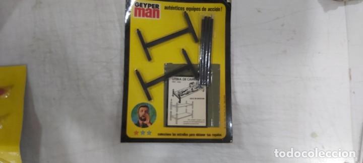 Geyperman: ANTIGUO BLISTER PANOPLIA DE GEYPERMAN LITERA - Foto 1