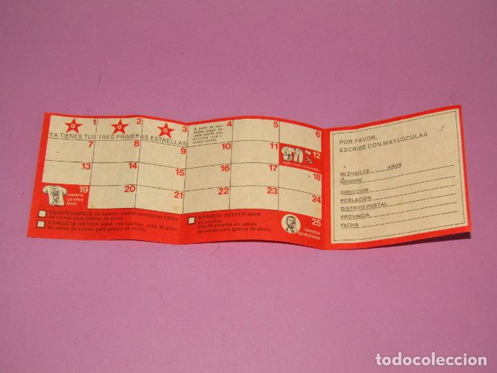 Geyperman: Antiguo &Aacute;lbum Tr&iacute;ptico para Estrellas de GEYPERMAN Original - Foto 2