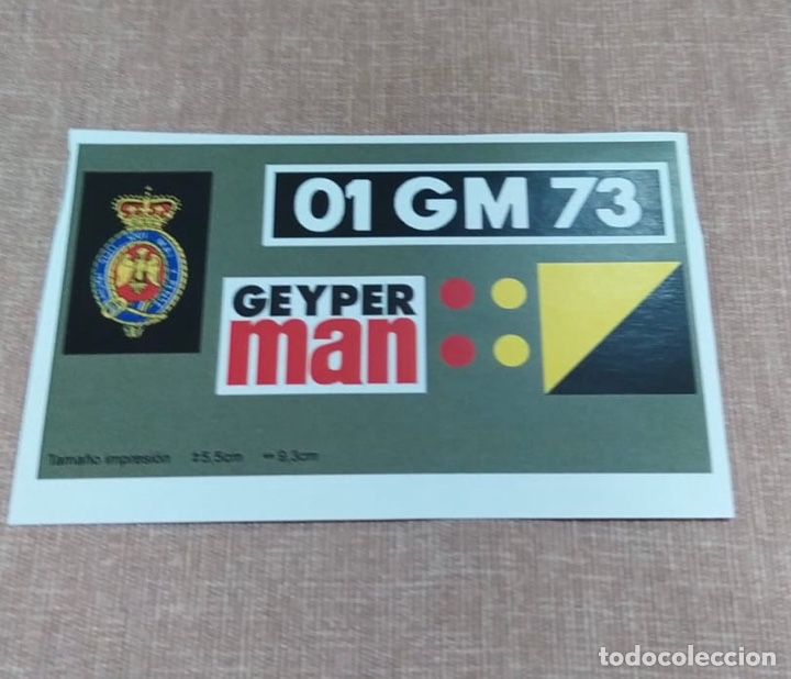 Geyperman: Adhesivos Pegatinas REPRO de la Tanqueta de Geyperman - Foto 1