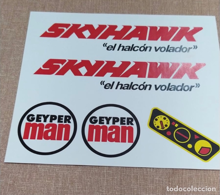 Geyperman: Adhesivos Pegatinas del Halcon Volador Skyhawk de Geyperman - Foto 1