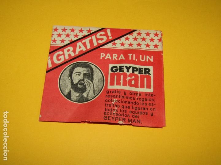 Geyperman: Antiguo Carnet &Aacute;lbum de Estrellas de GEYPERMAN - Foto 1
