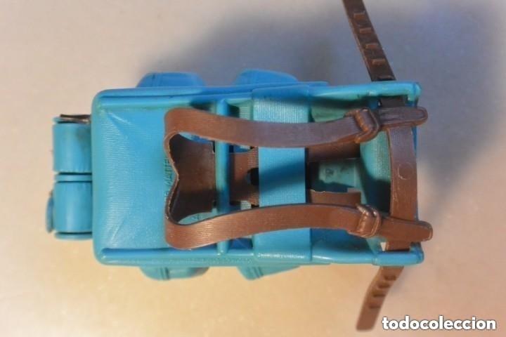Geyperman: MOCHILA PLASTICO AZUL GEYPERMAN ORIGINAL. CON ANILLA - Foto 2