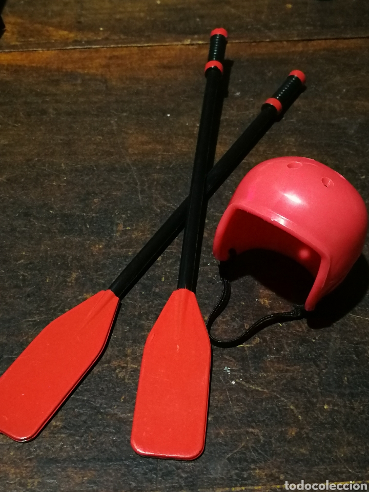 Geyperman: ACCESORIOS CASCO ROJO Y REMOS GEYPERMAN ACTION MAN. - Foto 1