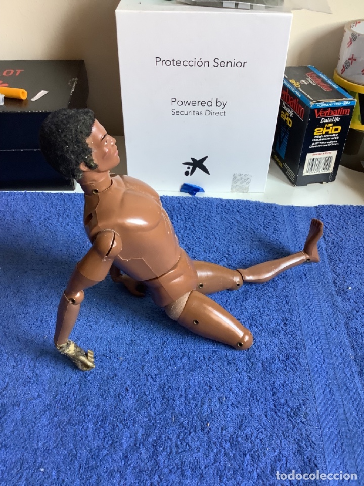 Geyperman: Maniqu&iacute; Mu&ntilde;eco Geyperman Negro a Completar - Foto 4
