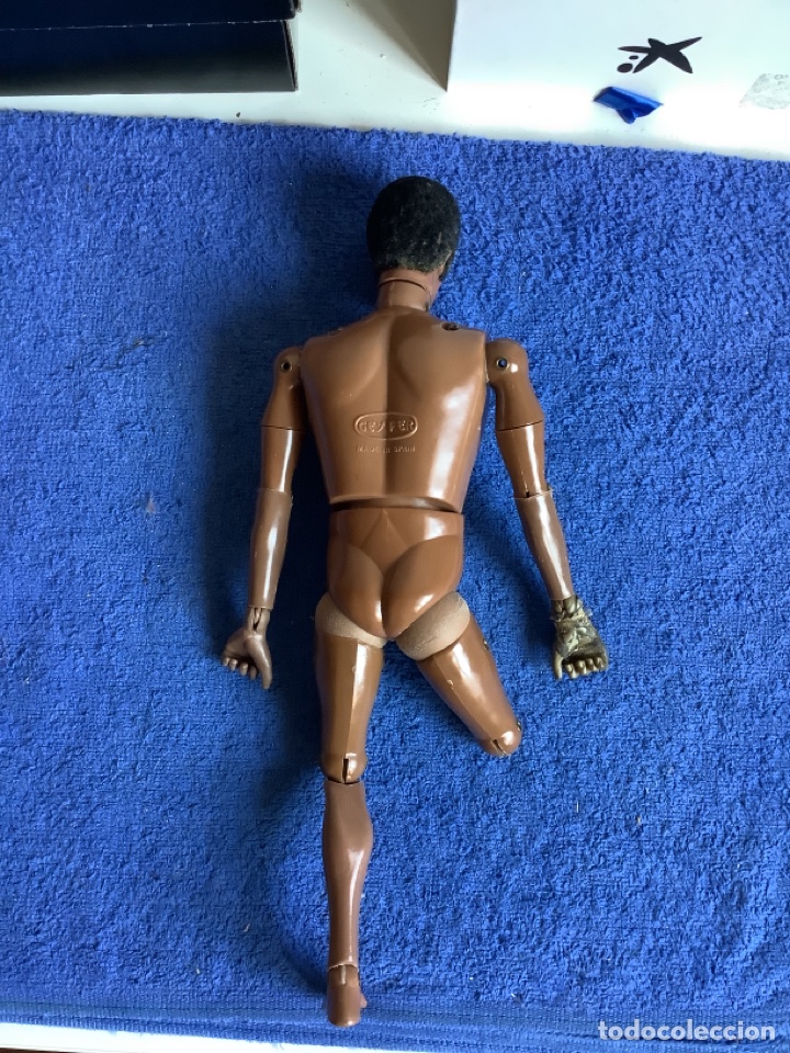 Geyperman: Maniqu&iacute; Mu&ntilde;eco Geyperman Negro a Completar - Foto 6