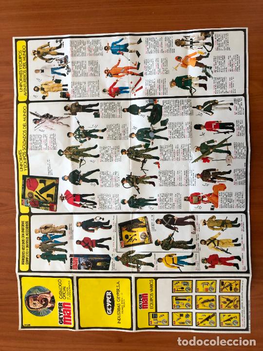 Geyperman: GEYPERMAN - FOLLETO CAT&Aacute;LOGO ORIGINAL 1976 - Foto 2