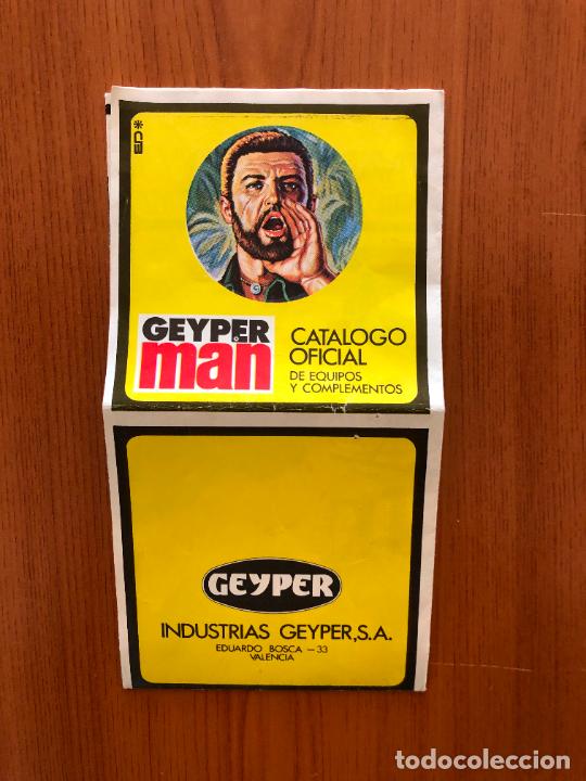 Geyperman: GEYPERMAN - FOLLETO CAT&Aacute;LOGO ORIGINAL 1976 - Foto 1