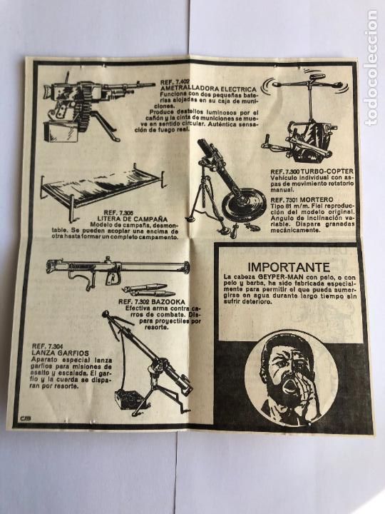 Geyperman: GEYPERMAN - FOLLETO ORIGINAL - Foto 2