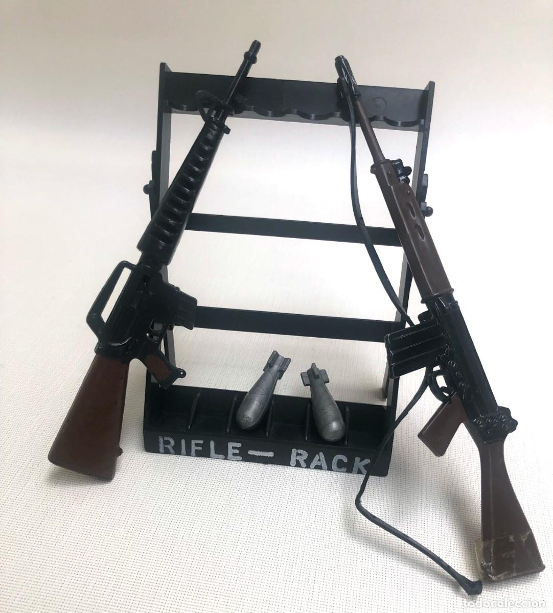 Geyperman: Complementos Geyperman Rifle Rack, con dos armas y dos bombas - Foto 2