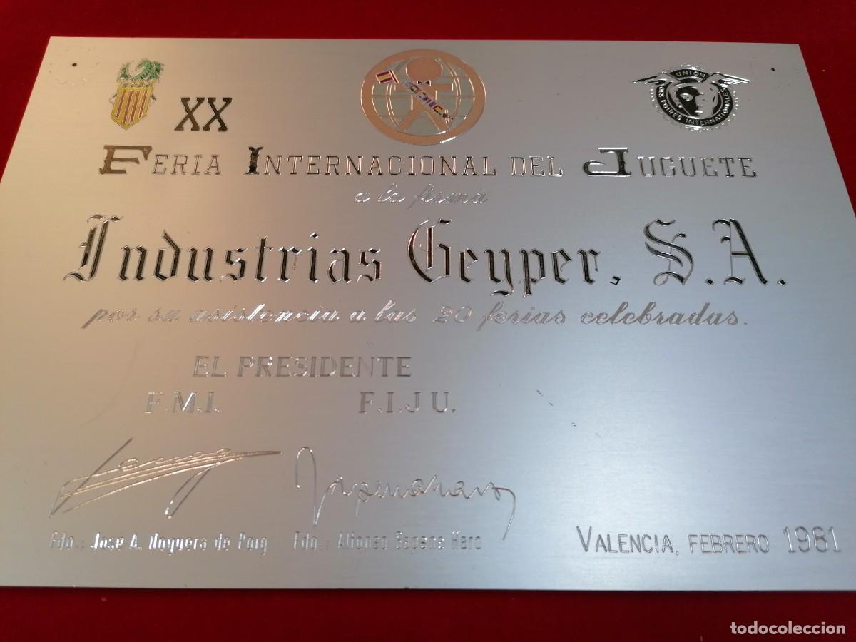 Geyperman: GEYPER CUADRO FERIA INTERNACIONAL DEL JUGUETE 1981 - Foto 6