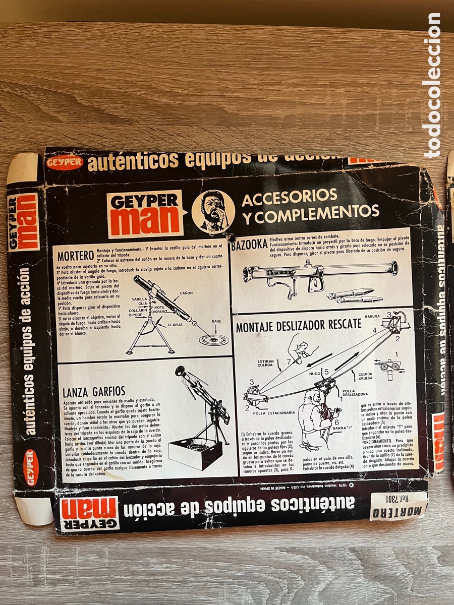Geyperman: Lote de 2 Cajas del Blister del Mortero Geyperman - Foto 4