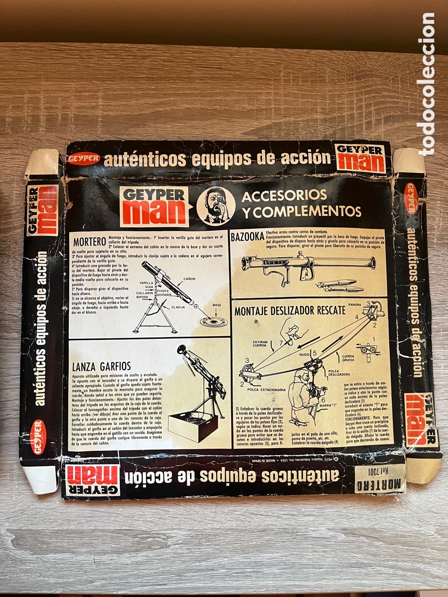 Geyperman: Lote de 2 Cajas del Blister del Mortero Geyperman - Foto 5