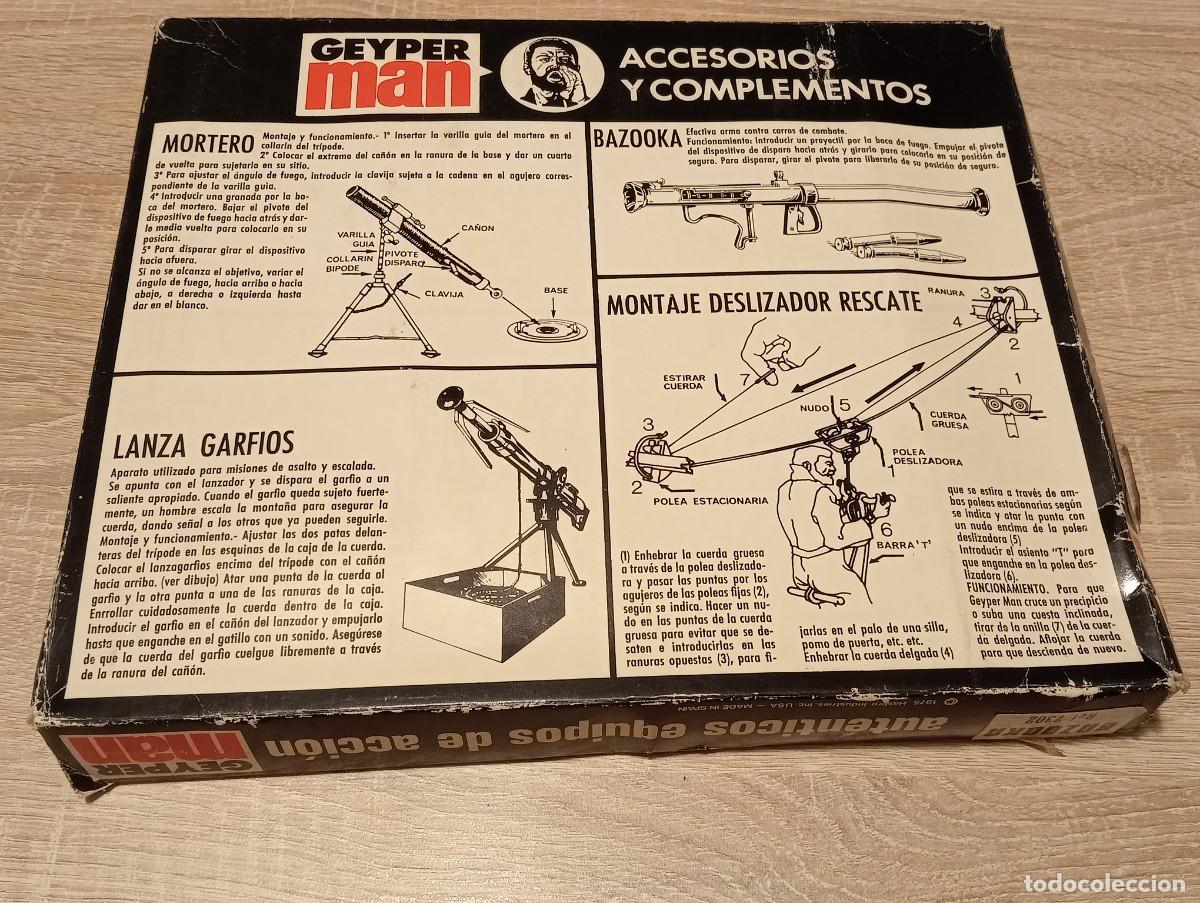 Geyperman: GEYPERMAN PRIMERA GENERACION CAJA ARMERO REF. 7302 BAZOOKA - Foto 4