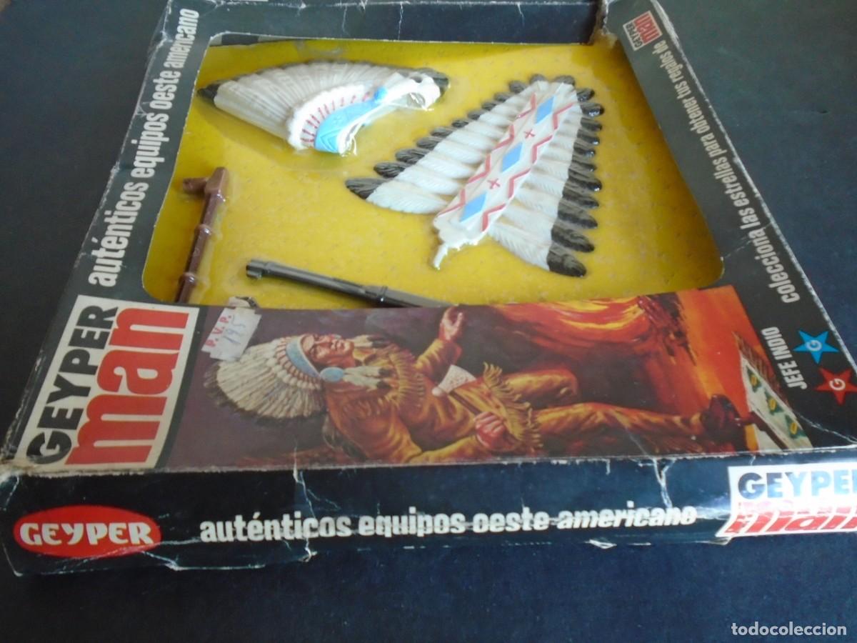 Geyperman: (JU-231213)BLISTER GEYPERMAN JEFE INDIO REF.7513 - Foto 4