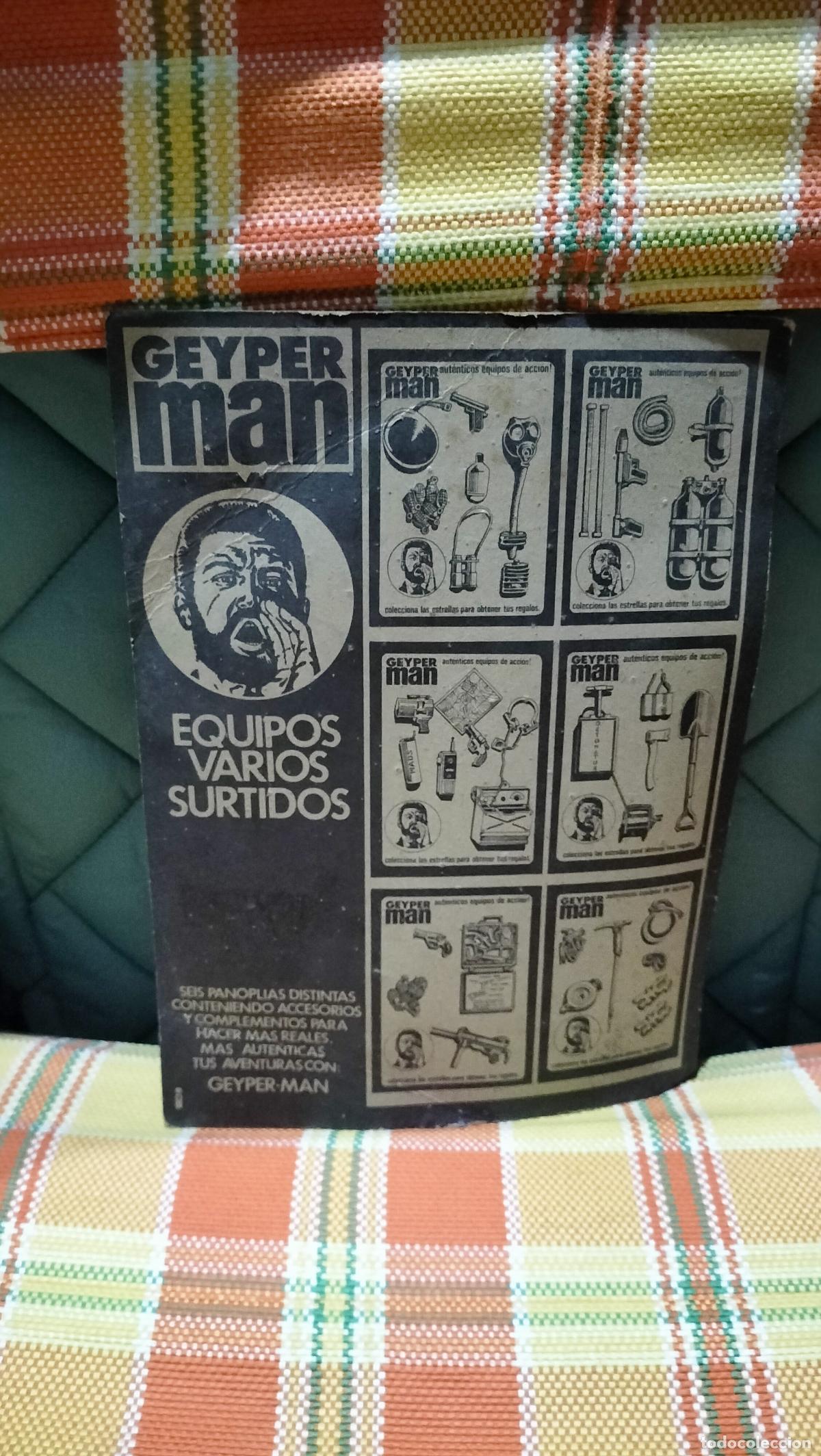 Geyperman: ANTIGUO BLISTER GEYPERMAN - Foto 3
