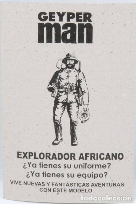 Geyperman: Geyperman. Accesorios. Blister explorador - aventurero. Ref. 7309. Reedici&oacute;n - Foto 2