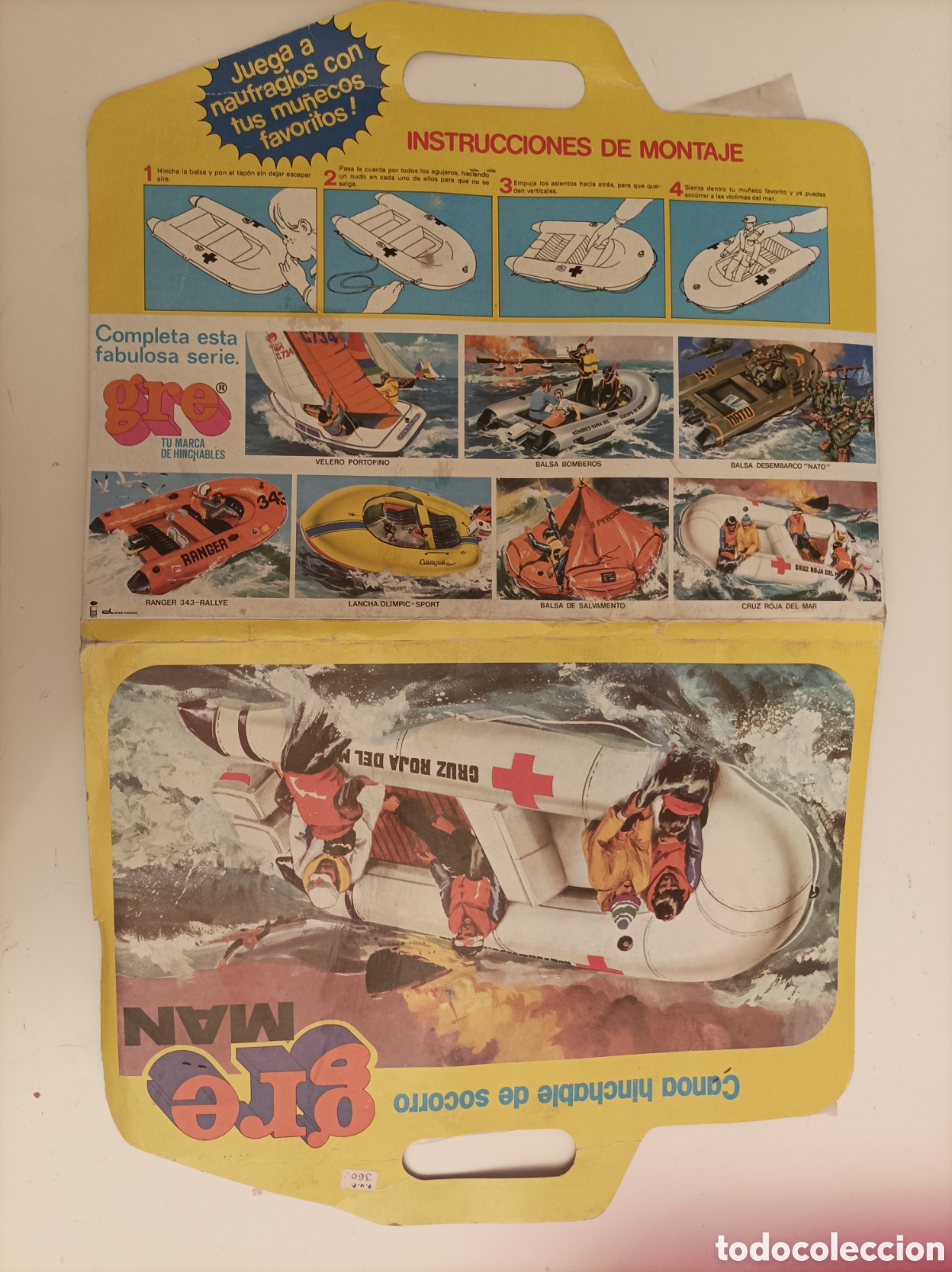 Geyperman: Gre man Canoa hinchable de socorro - Foto 1