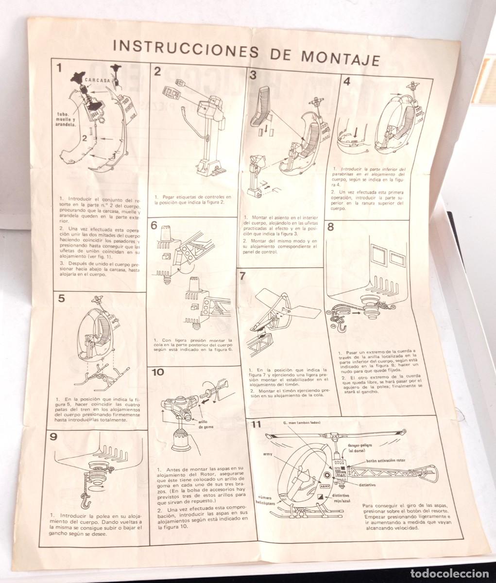 Geyperman: Instrucciones Helic&oacute;ptero Geryperman - Foto 4