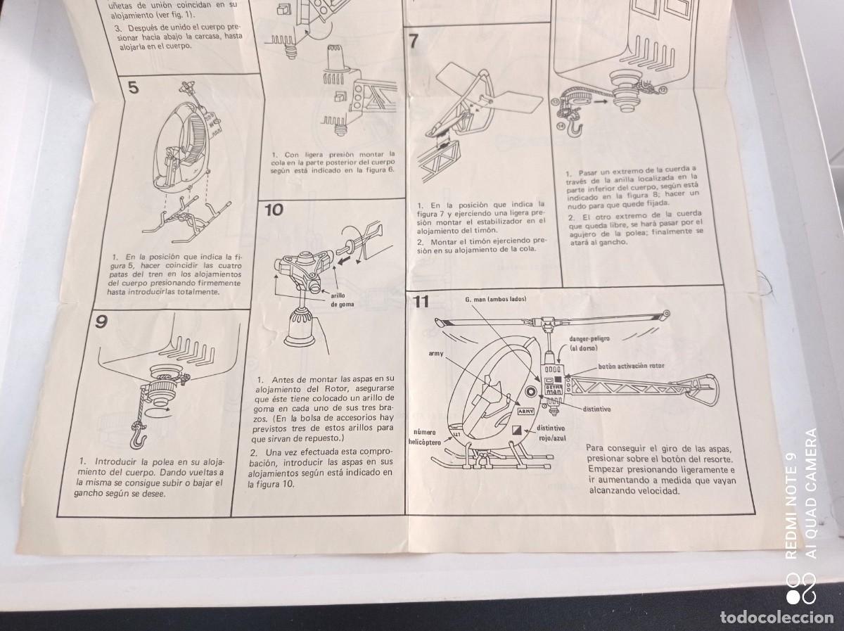 Geyperman: Instrucciones Helic&oacute;ptero Geryperman - Foto 5