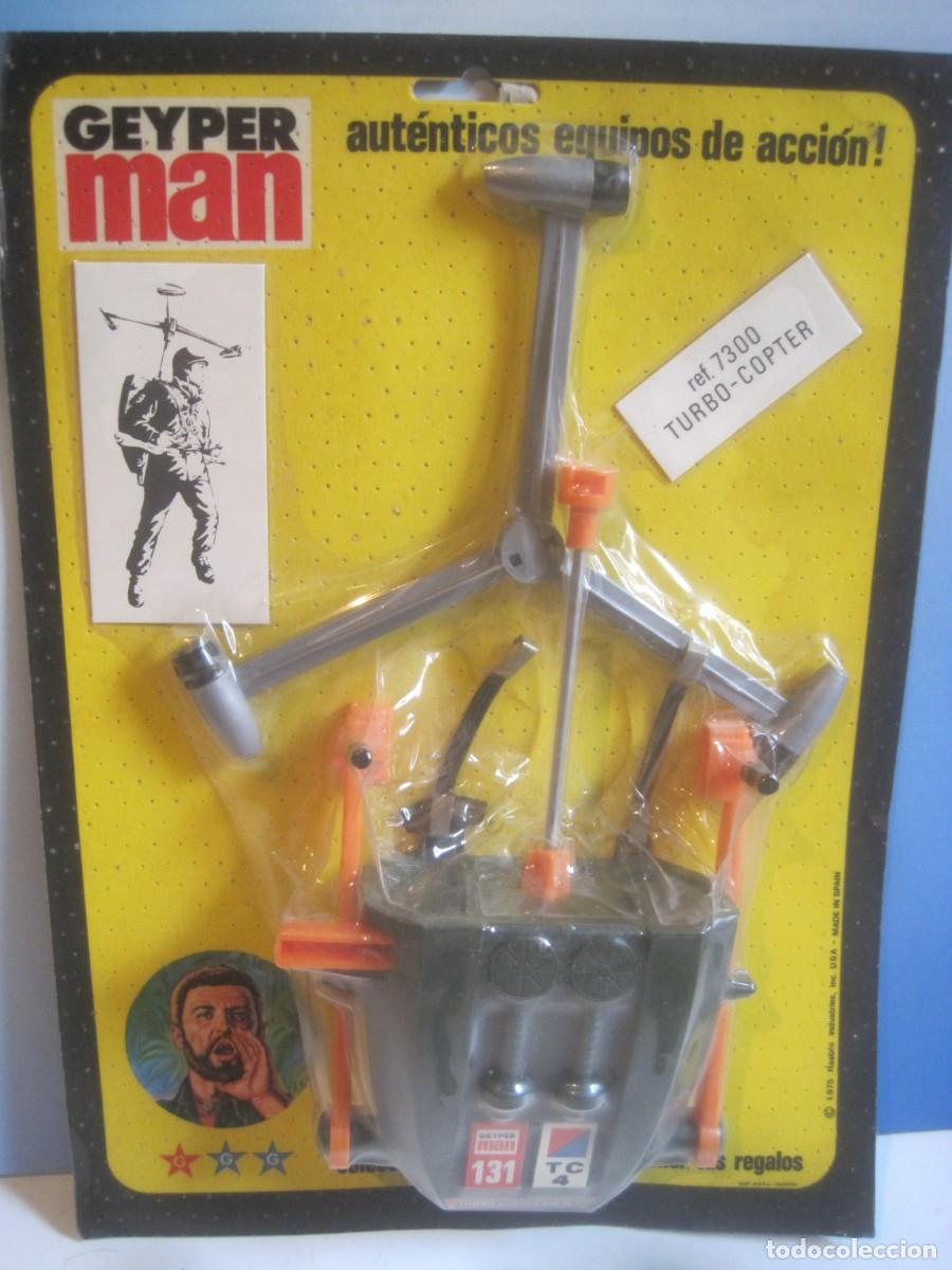 Accessoire Geyper Man - Turbo-Copter Pour Action Man - Vintage 1980 - Boîte Scellée