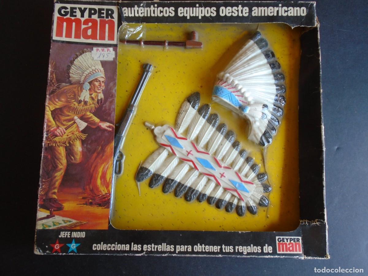 Geyperman: (GEY-250406)BLISTER GEYPERMAN JEFE INDIO REF.7513 - Foto 1