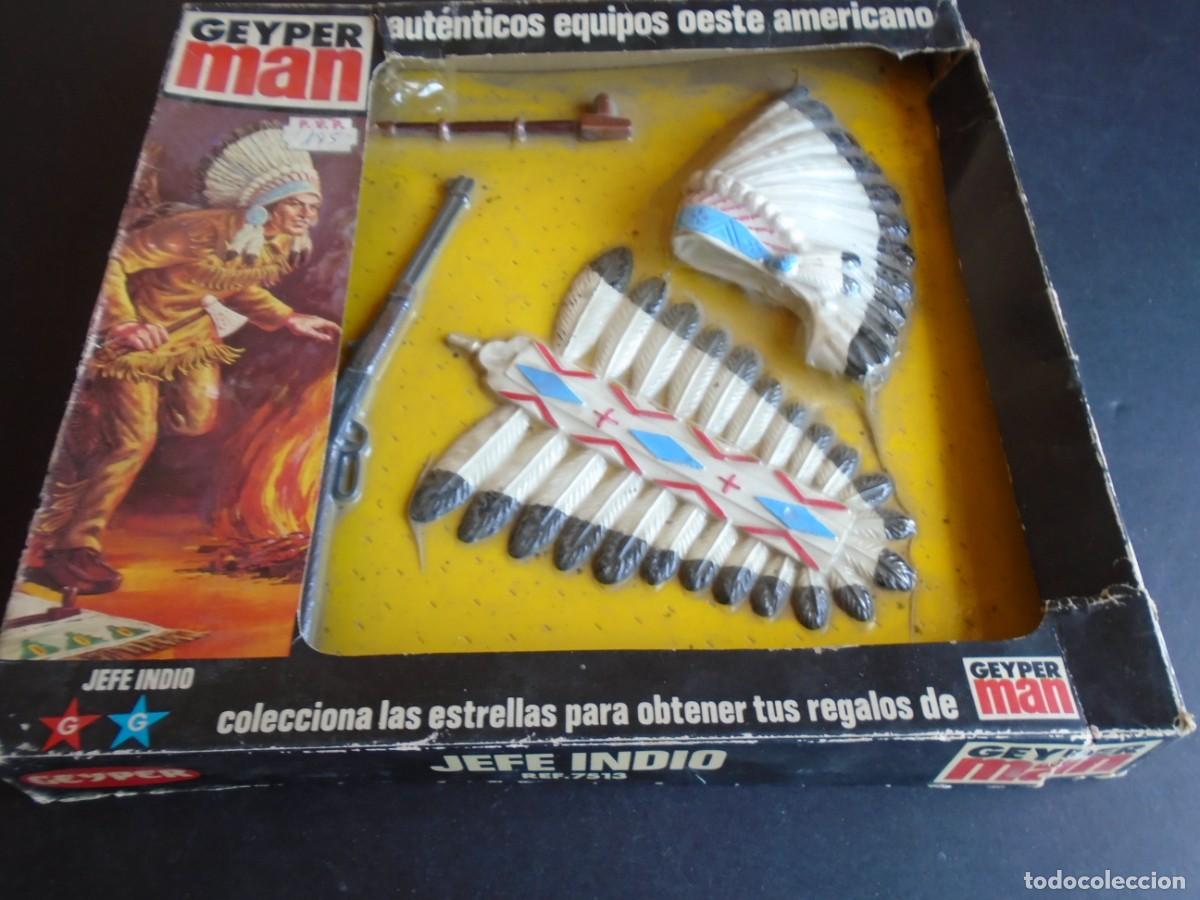 Geyperman: (GEY-250406)BLISTER GEYPERMAN JEFE INDIO REF.7513 - Foto 3