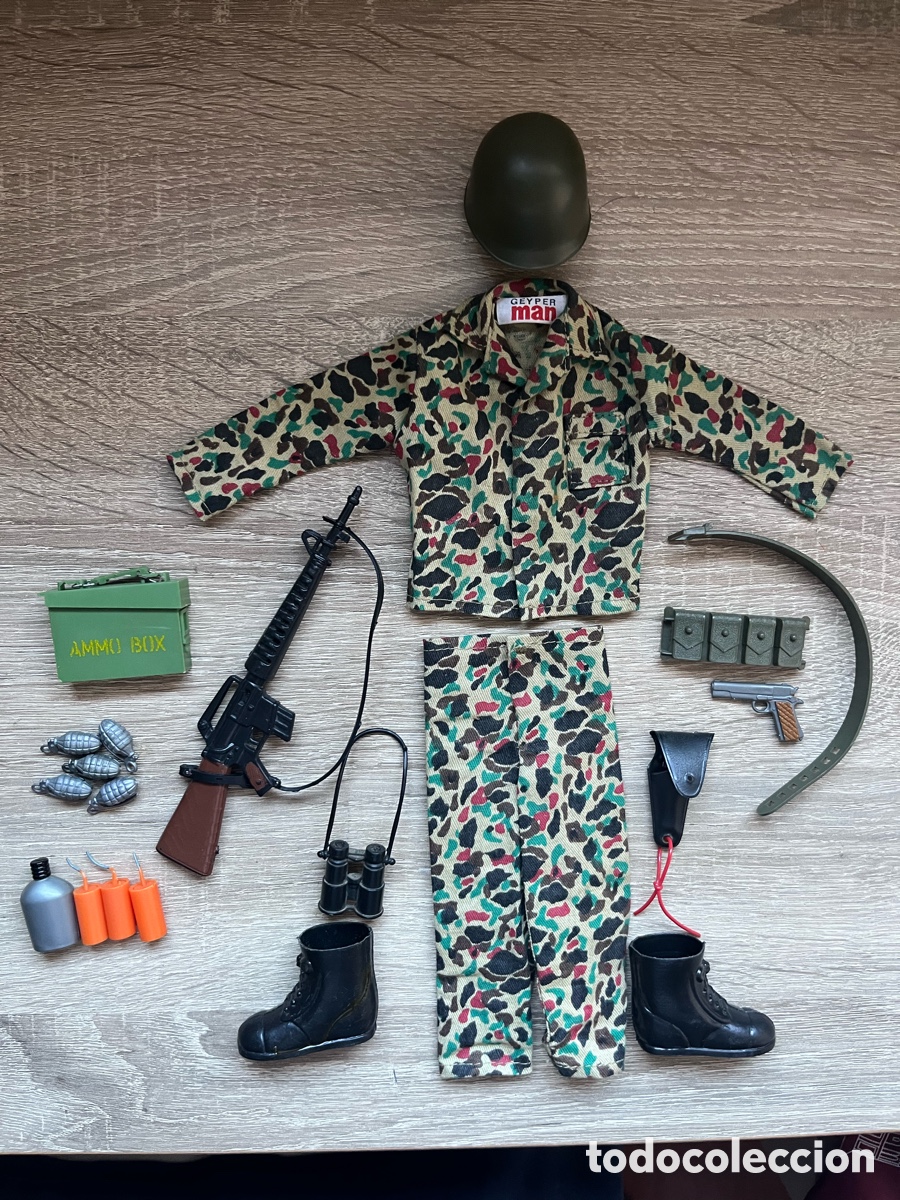 Geyperman: Conjunto del Geyperman Soldado Americano - Foto 1