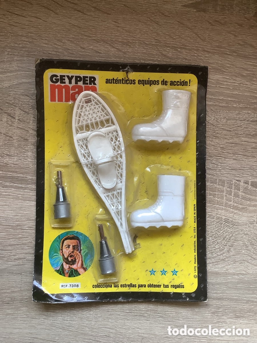 Geyperman: Panoplia Blister Geyperman Raquetas y Botas - Foto 1