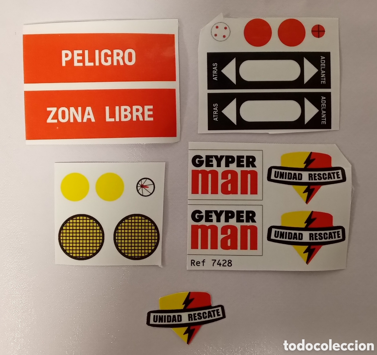 Geyperman: Pegatinas originales unidad de rescate anfibia geyperman - Foto 1