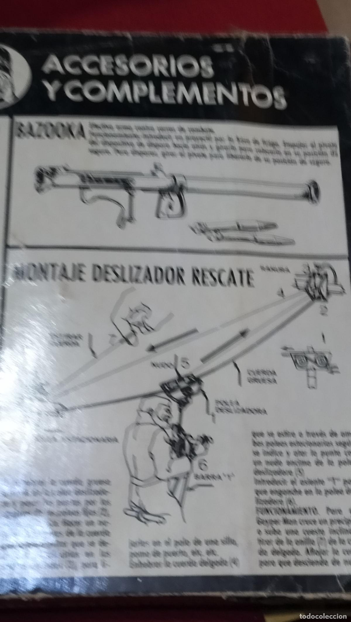 Geyperman: ANTIGUO BLISTER GEYPER MAN, MORTERO - Foto 5