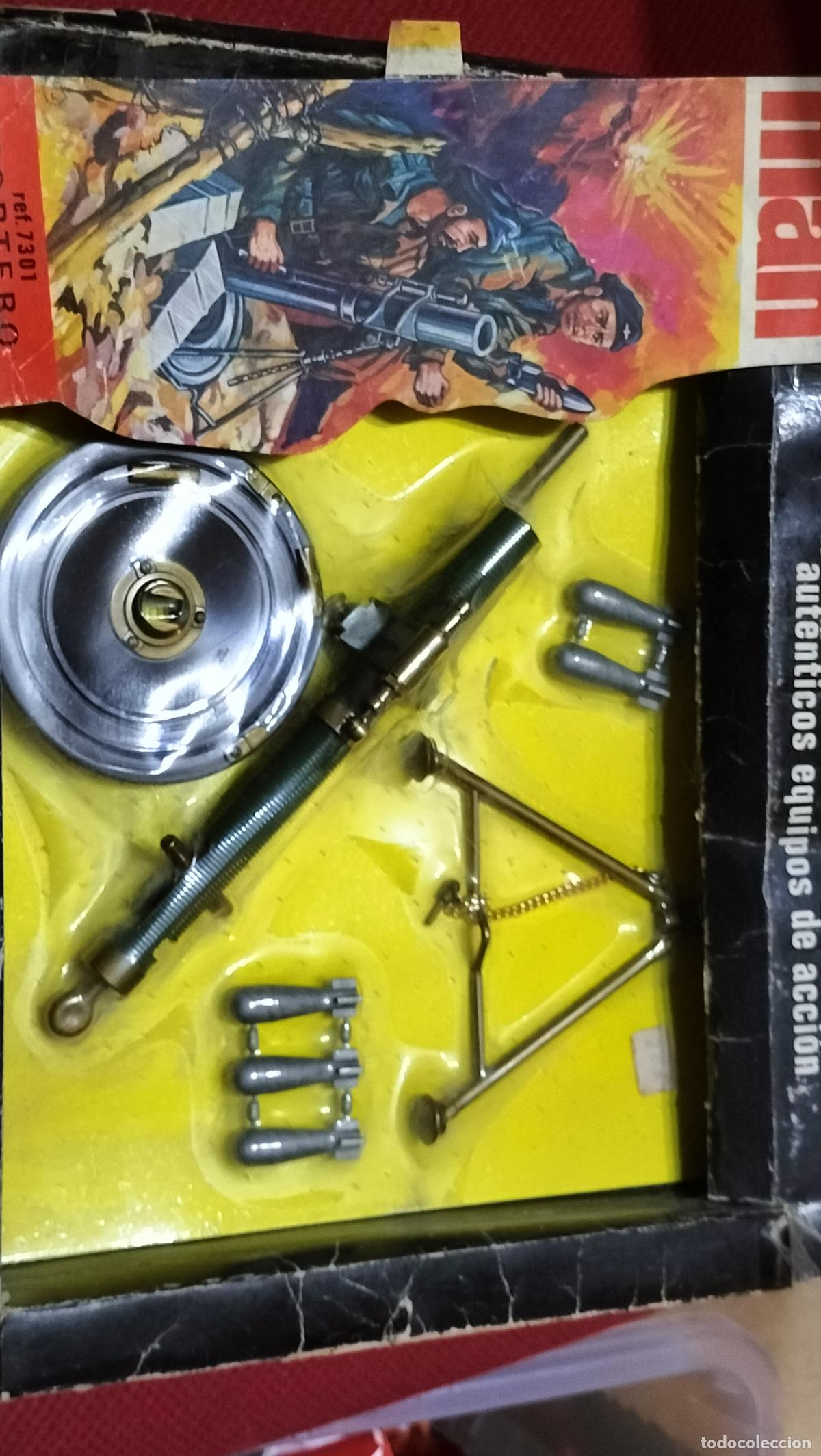 Geyperman: ANTIGUO BLISTER GEYPER MAN, MORTERO - Foto 1