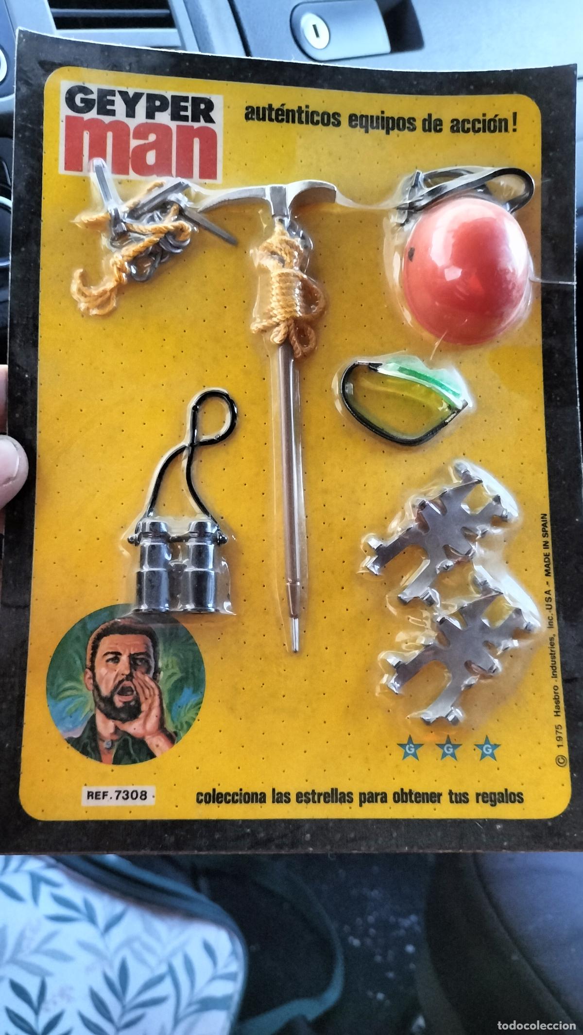 Geyperman: ANTIGUO BLISTER GEYPER MAN, - Foto 1