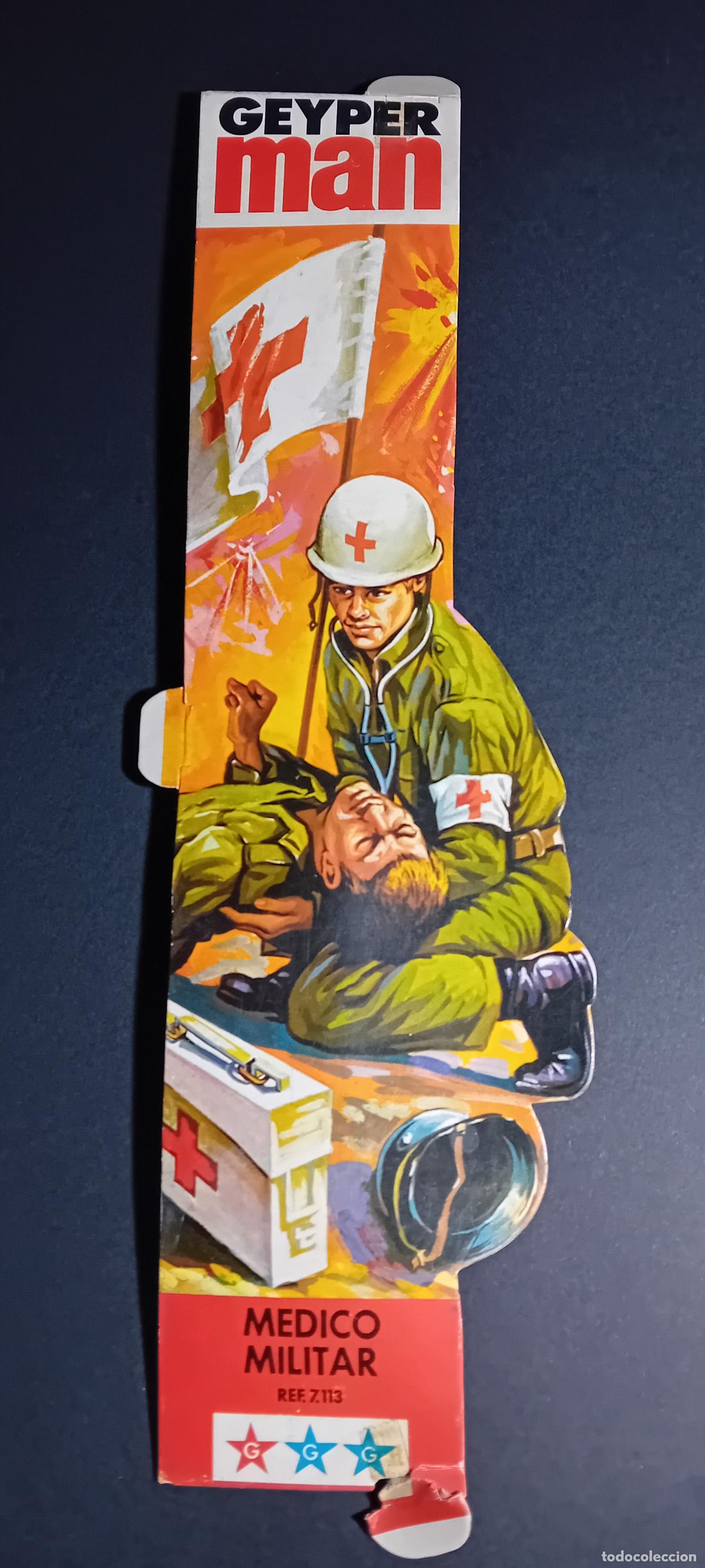 Geyperman: SOLAPA GEYPER MAN M&Eacute;DICO MILITAR - Foto 1