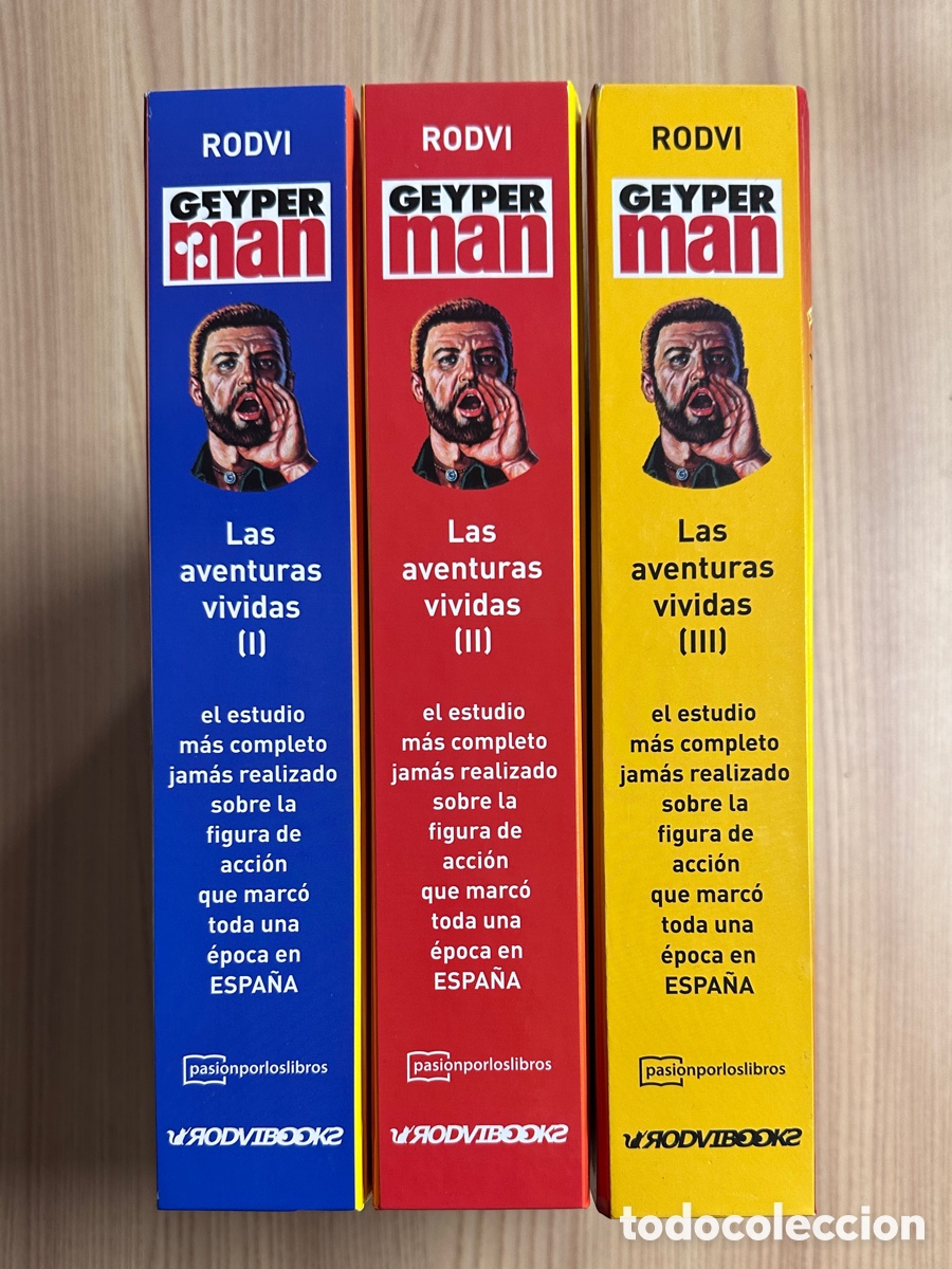 Geyperman: Geyperman Los a&ntilde;os vividos; 3 tomos - Foto 3