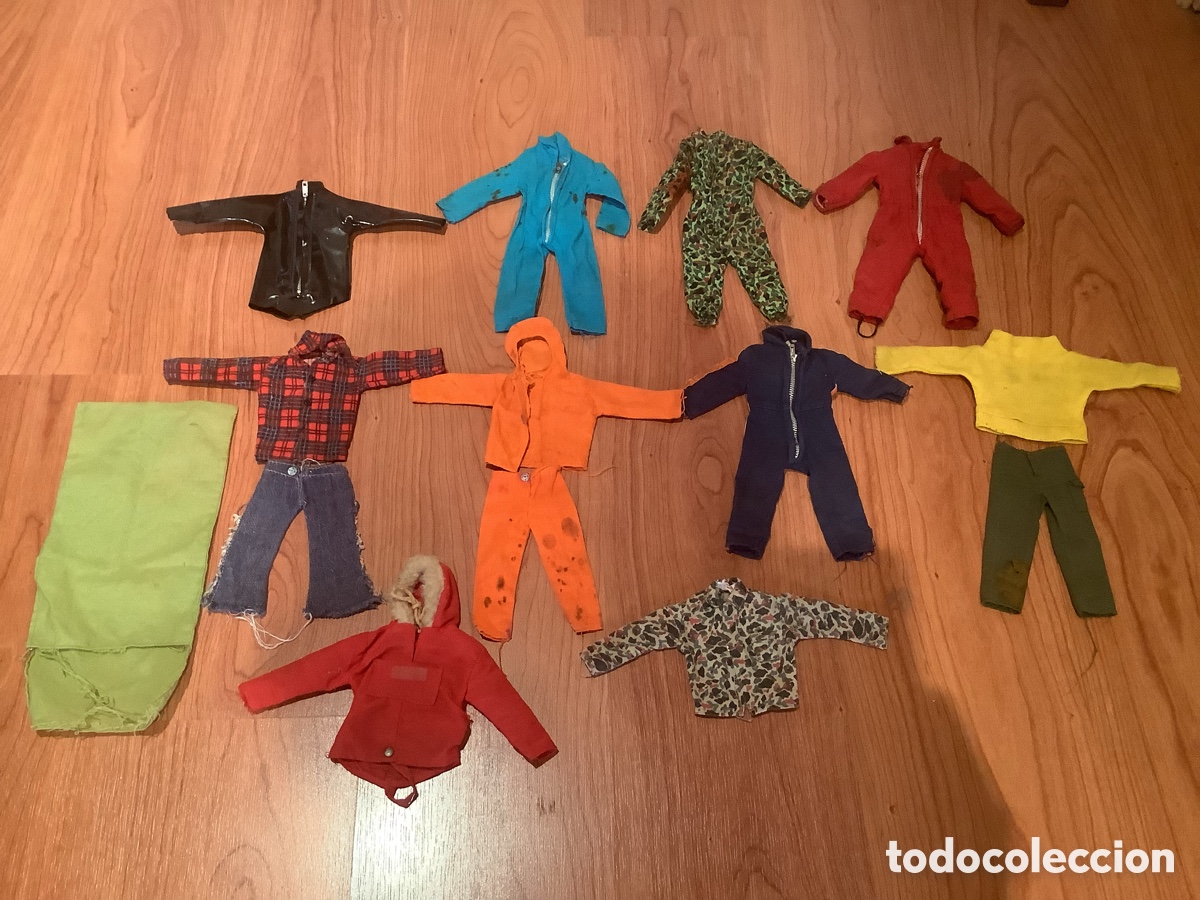 Geyperman: Lote de Ropa de Geyperman y Action Man - Foto 1