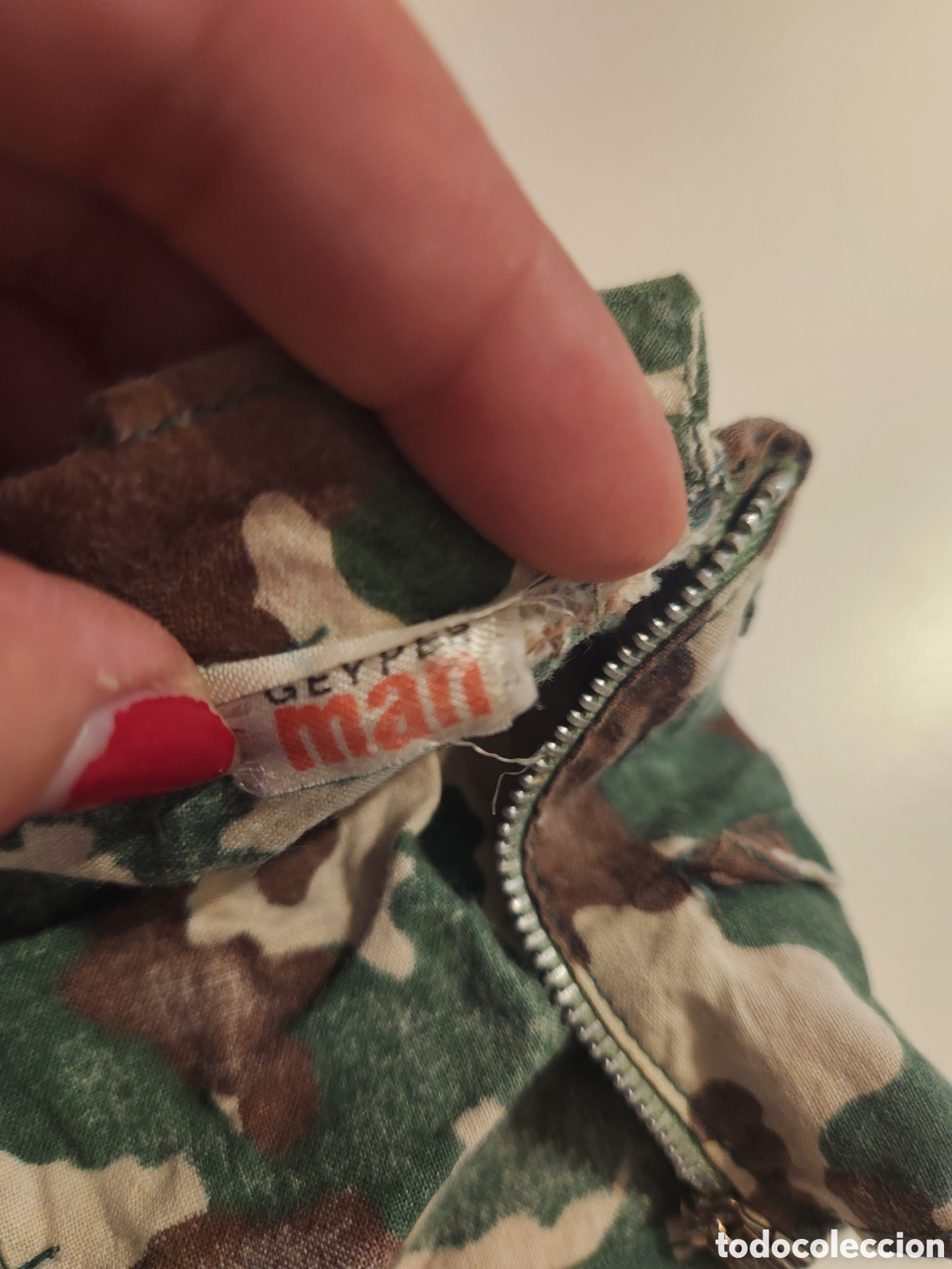 Geyperman: Camisa GEYPER MAN CON CREMALLERA. MILITAR. Geyperman. - Foto 3