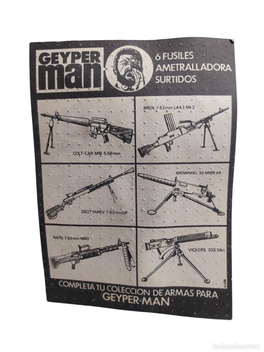 Geyperman: Geyperman blister ametralladora ref.7307 - Foto 2