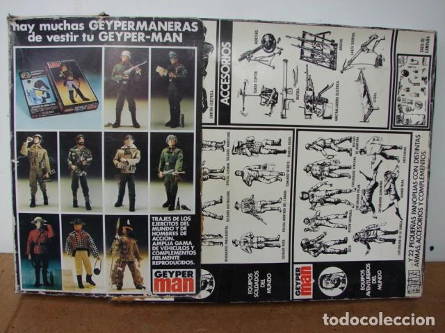 Geyperman: GEYPERMAN CON EQUIPO GRANDE DE COMANDANTE DE TANQUES - GEYPER - Foto 2