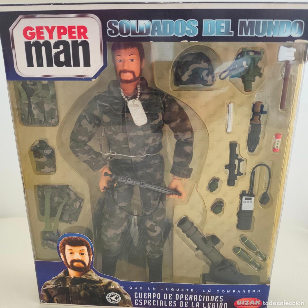 Geyperman: Geyperman Cuerpo de Operaciones Especiales de La Legi&oacute;n - SOLDADOS DEL MUNDO - Bizak GEYPER MAN