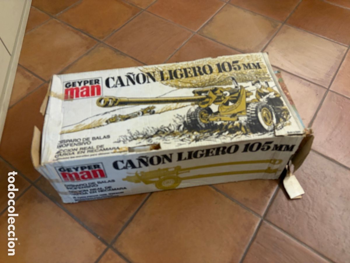 Geyperman: Caja vacia GEYPERMAN CA&Ntilde;ON LIGERO 105 MM